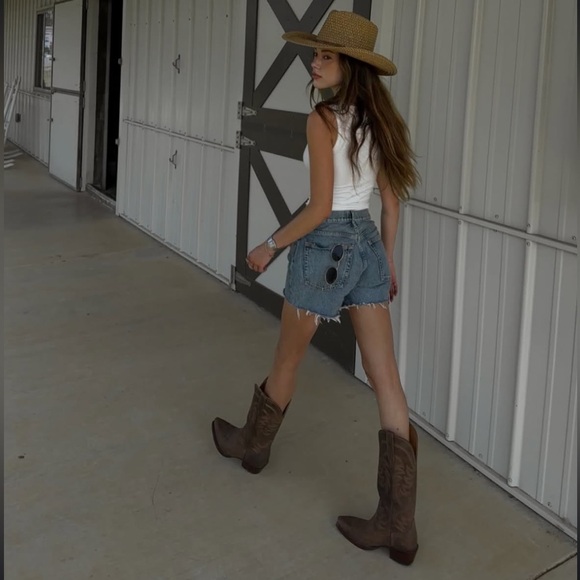 Re/Done Pants - Reconstructed Vintage Levi 501 Shorts